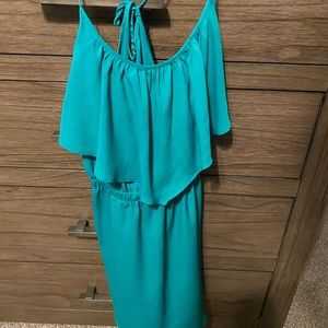 Green dress/size S great fit- breezy & light weight- Perfect for summer